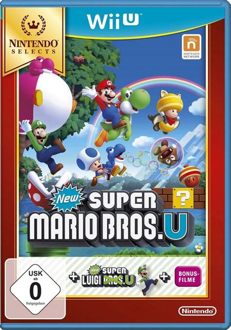 New Super Mario Bros U New Super Luigi Nintendo Selects Nintendo Wii