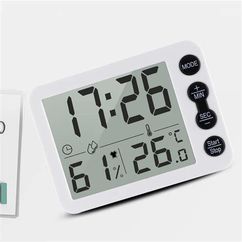 Digital Home Thermometer Hygrometer Indoor Outdoor Temperature Humidity