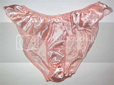 Vtg Satin Flutter Bikini Panties Lpink Ebay