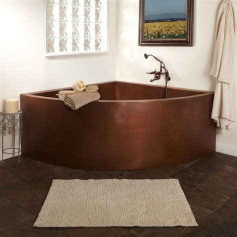 Many people are buying soaking tubs because it offers a therapeutic experience and a unique opportunity to unwind in total luxury. 48" Raksha Hammered Copper Japanese Soaking Tub - Bathtubs ...