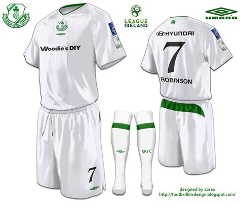 Los irlandeses del shamrock rovers fc presentaron la que será su nueva camiseta de visita coincidiendo con la llegada de la navidad. football kits design: Shamrock Rovers F. C. fantasy kits