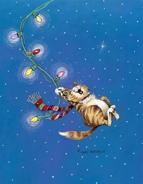 Создатель улыбок художник Гэри Паттерсон Gary Patterson Moyarozochka — ЖЖ Cat Christmas