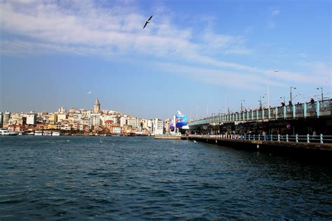 Wanderings Galata Bridge Over The Golden Horn Istanbul March 2012