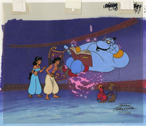 Aladdin Tv Series Production Cel Id Decaladdin Van Eaton Galleries