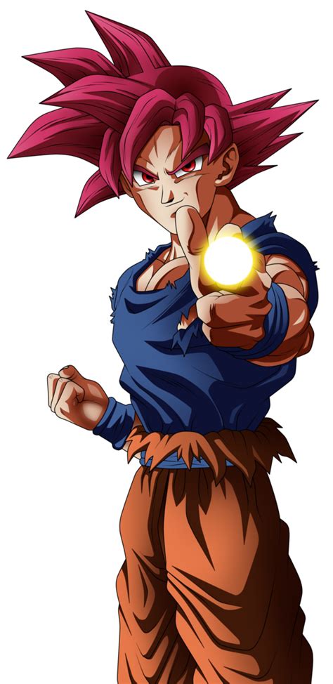 Super Saiyan God Goku Dragon Ball Super Anime Dragon Ball Super