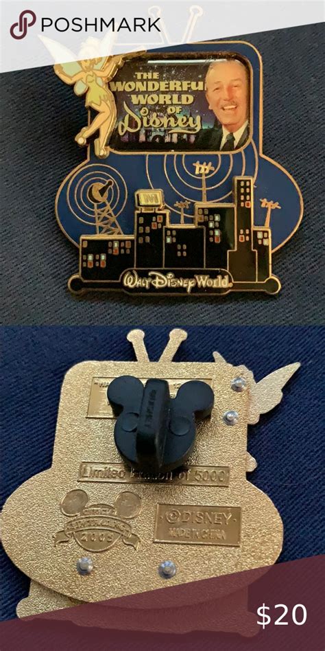 The Wonderful World Of Disney Pin In 2021 Disney Pins Disney World