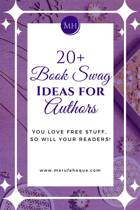 20 Book Swag Ideas For Authors Swag Ideas Book Swag Love Is Free