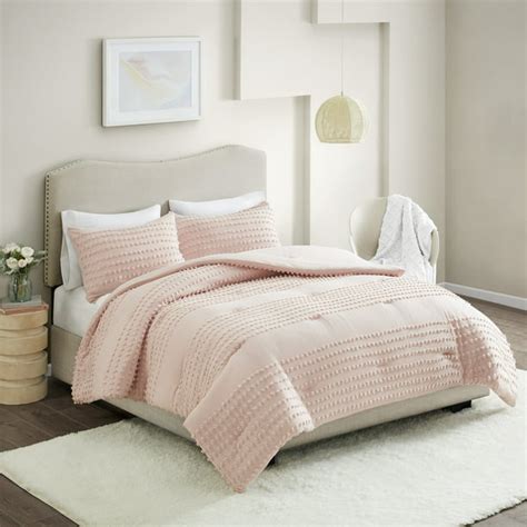 Comfort Spaces Phillips Cotton Jacquard Comforter Set Fullqueen