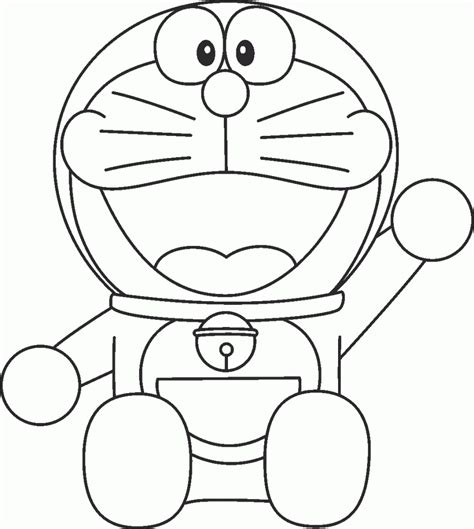 21 Gambar Mewarnai Doraemon Untuk Anak Anak Edukasi