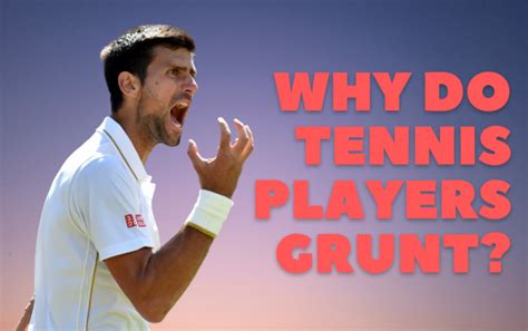 Why Do Tennis Players Grunt 6 Reasons That You Should Know