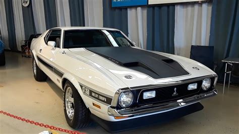 1971 1973 Mustang Mach 1 And Boss Mustang And A Rare Shelby Europa At The