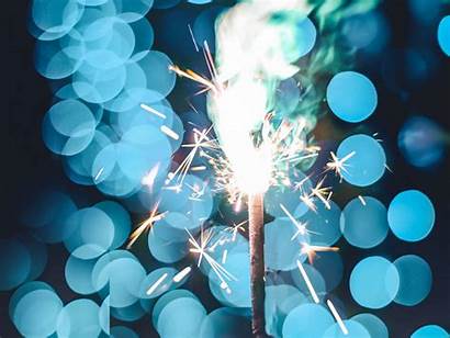 Sparklers Sparks Bokeh Festive Smoke Standard Hdlatestwallpaper