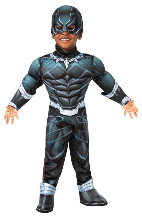 Superhero Adventures Deluxe Black Panther Toddler Costume