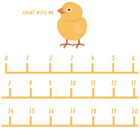 8 Best Images Of Large Printable Number Line To 20