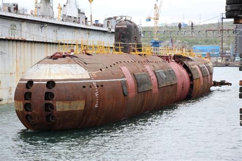 the first soviet nuclear submarine november class k 3 leninsky komsomol begins her journey