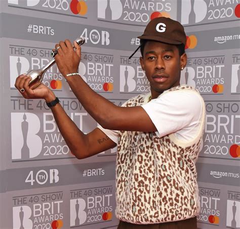 Tyler The Creator Calls Out Theresa May While Accepting Brit Award