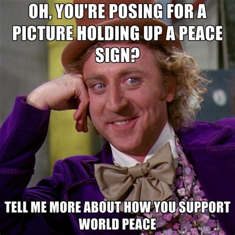Peace Sign Meme