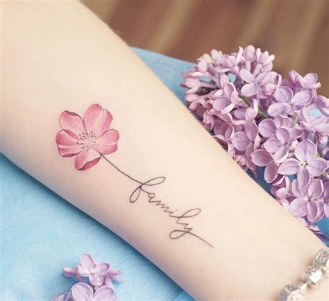 Increible Flor Frase Familia Girly Tattoos Pretty Tattoos Mini
