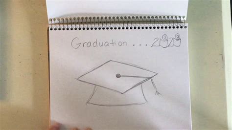 How To Draw A Graduation Cap 🎓 Youtube