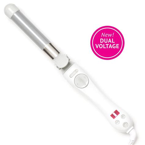 Beachwaver® S1 Dual Voltage White Rotating Curling Iron How To
