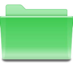 Free Folder Green Icon - png, ico and icns formats for Windows, Mac OS png image