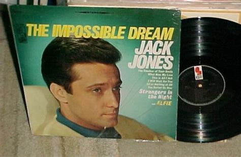 Jack Jones The Impossible Dream Lp 1966 Kapp Stereo Ebay