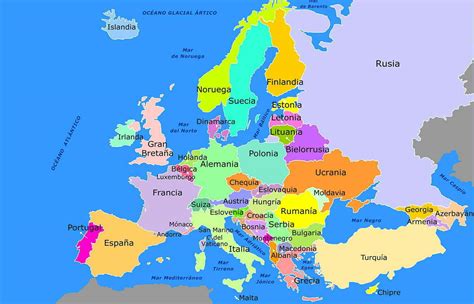 50 Paises Y Sus Capitales De Europa Reverasite