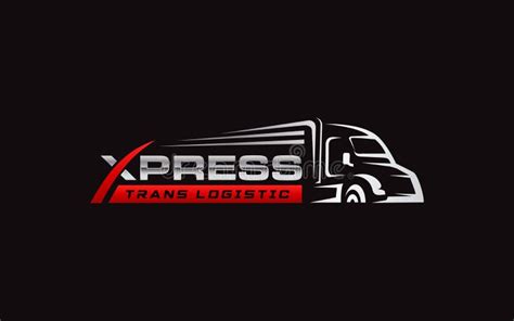 Illustration Graphic Design Of Express Logistic Transportation Concept