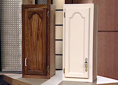 Create a chic vanity out of a regular living room cabinet drawer with painted plywood doors dressed up with bronze. Painting Kitchen Cabinets Doors - Decor IdeasDecor Ideas
