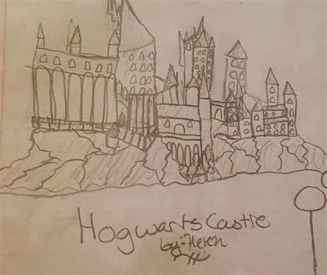 Hogwarts Castle Drawing At Explore Collection Of