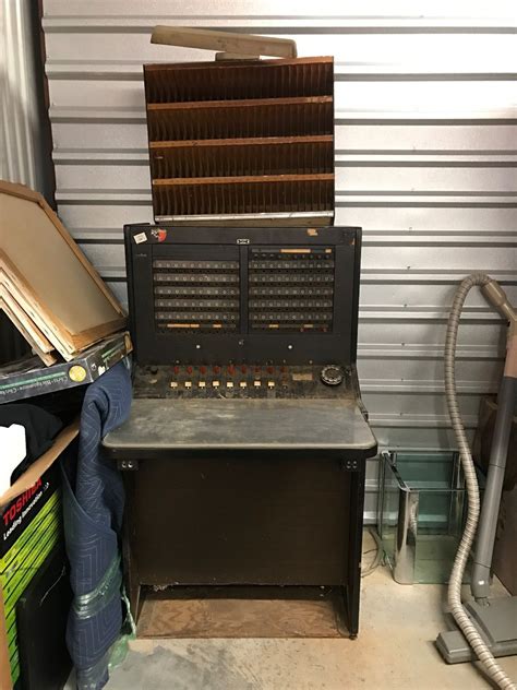 Western Electric Antique Telephone Switchboard Kept In Very Safe Place