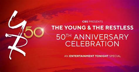 Cbs To Air Primetime Special To Celebrate 50th Anniversary Of The Young And The Restless Soap