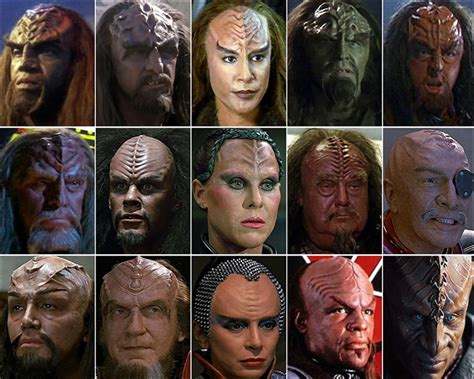 Star Trek The Many Faces Of The Klingon Hero Collector