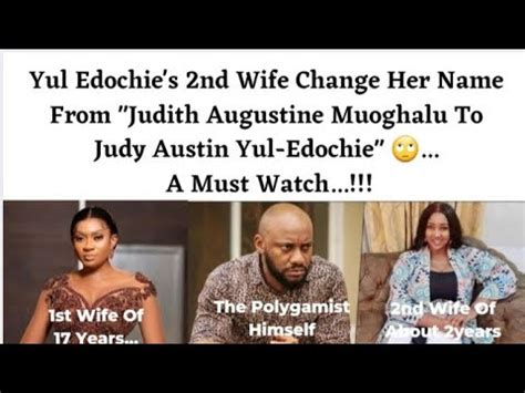 Yul Edochie S 2nd Wife Change Her Name From Judith Augustine Muoghalu