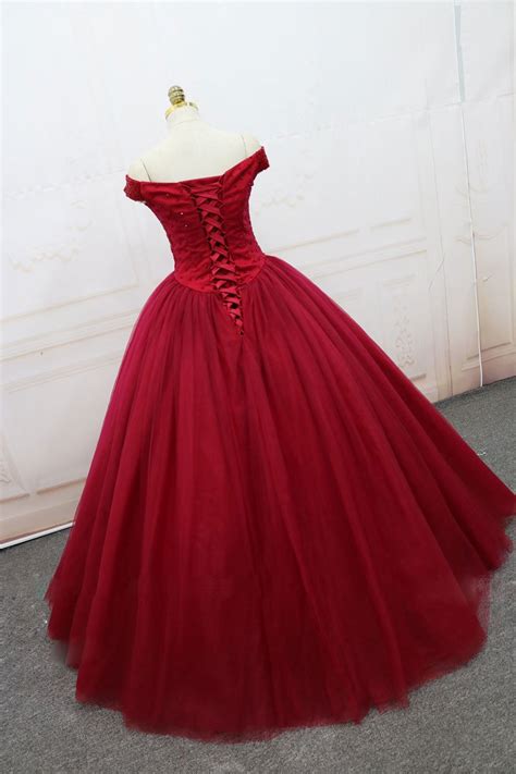 Red Wedding Dresses Ball Gown Wedding Dresses Colored Wedding Dresses
