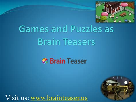 Ppt Games And Puzzles As Brain Teasers Powerpoint Presentation Free
