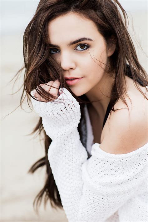 1080p Free Download Bailee Madison Actress Brunette Long Hair Simple Background White