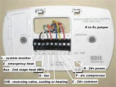 In this diagram, the connections are numbered in the order 1 2 3 4. 30 Wiring Diagram For Honeywell Thermostat - Free Wiring Diagram Source