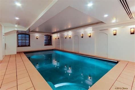 Indoor Pool Inside Manhattan Apartment Joshua Long