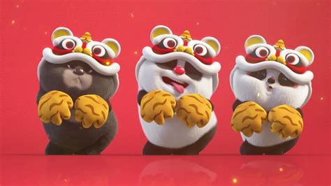 Bamboo Panda ️ 4 Besties Reunion 🐼 Chinese Short Animation 熊猫班卜