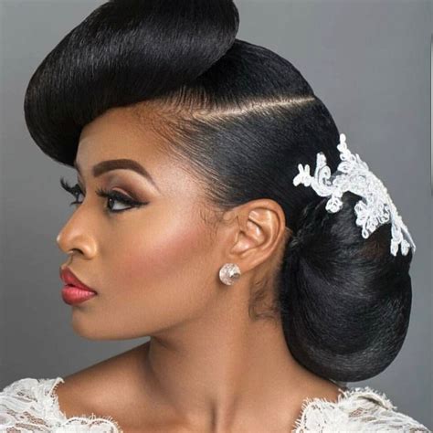 Apply hair gel to your natural curls to boost volume and keep frizz in check. 13 Natural Hairstyles For Your Wedding Day Slay - Essence