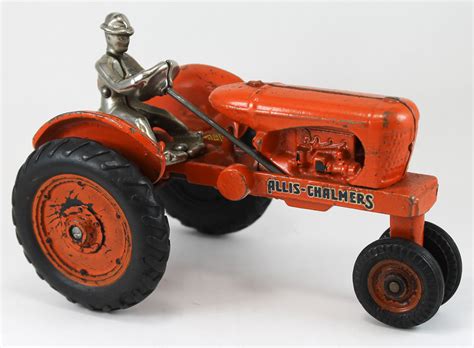 Bargain Johns Antiques Allis Chalmers Wd Model Arcade Cast Iron Toy