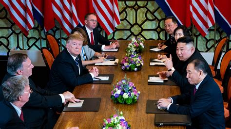 Trump’s Talks With Kim Jong Un Collapse And Both Sides Point Fingers The New York Times