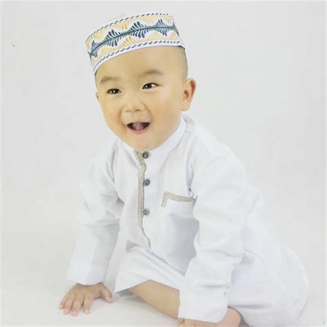 Muslim Boys Abaya Kids Kaftan Islamic Clothing Dubai Jubba Thobe Arab