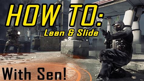 Cod Ghosts How To Lean And Slide Basic Guide Youtube