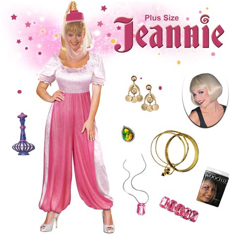 Jeannie The Genie Plus Size Supersize Halloween Costume Lg Xl X X X