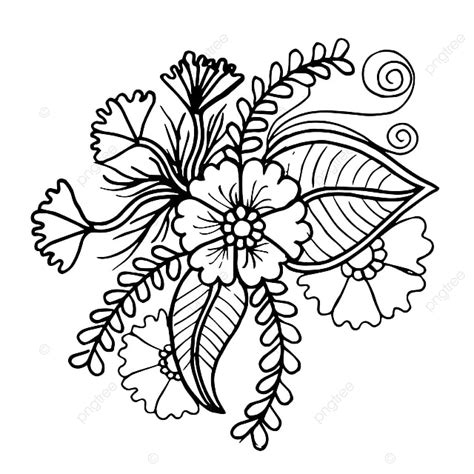 Catat Gambar Bunga Bunga Hitam Putih Terpopuler Informasi Seputar