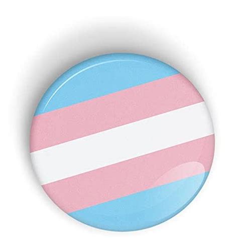 Transgender Pride Flag Pin Badge Button Or Fridge Magnet