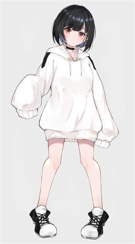 Anime Girl Hoodie Wallpaper By D0pp1er Ce Free On Zedge
