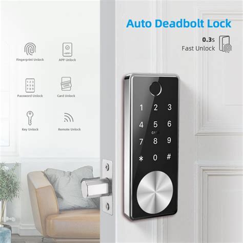 Smart Security Automatic Deadbolt Door Lock Wifi App Electronic Gate